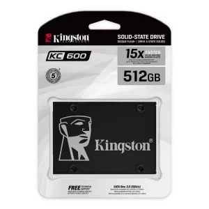 SSD Kingston KC600 512GB 2.5 inch Sata 3 – SKC600/512G (Read/Write: 550/520 MB/s)