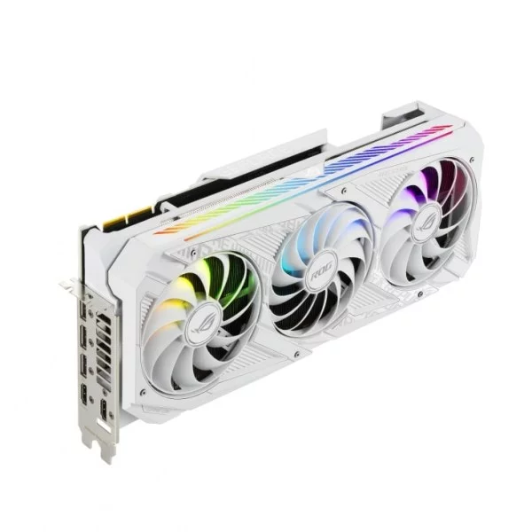 VGA ASUS ROG STRIX GEFORCE RTX 3090 OC 24G GAMING WHITE (ROG-STRIX-RTX3090-O24G-GAMING-WHITE)