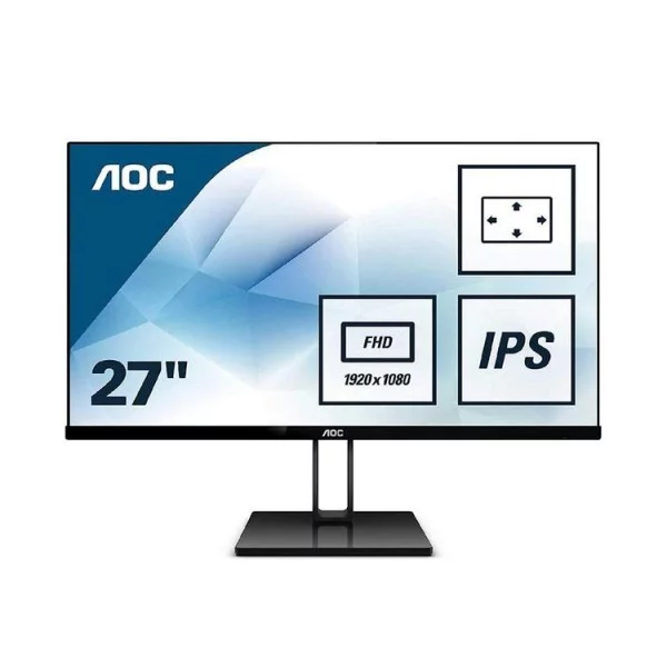 Màn Hình AOC 27V2Q 75Hz (27 inch, 1920 x 1080, 75Hz, IPS, 5ms, Free Sync)