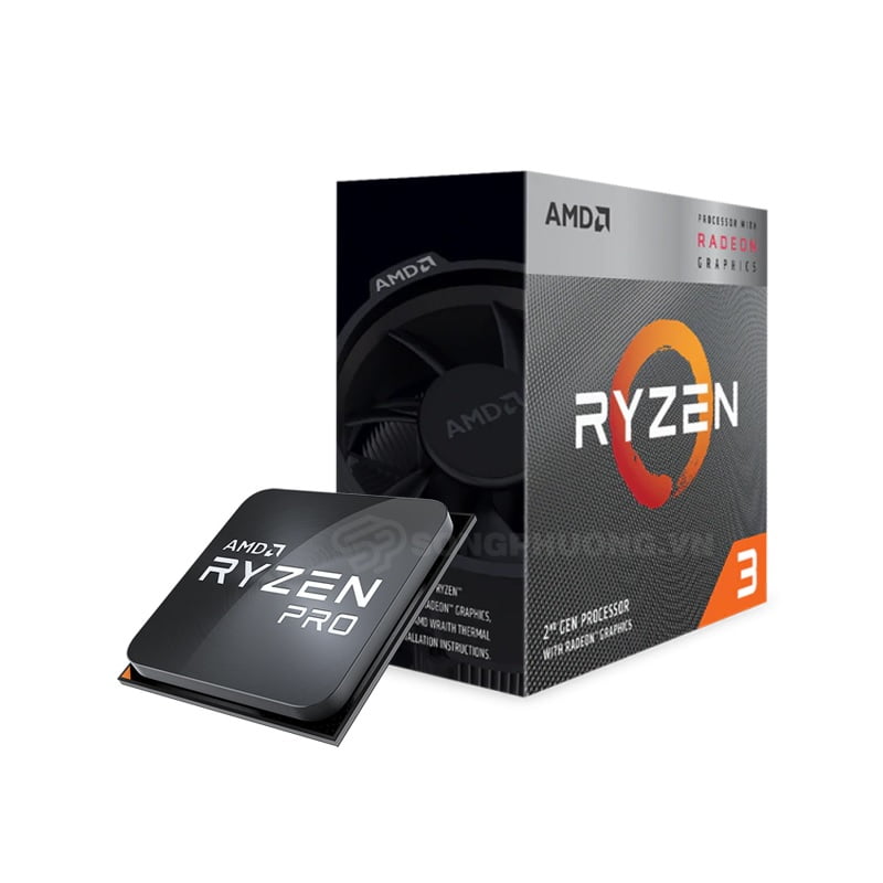 CPU AMD RYZEN 3 PRO 5350GE (3.6GHz boost 4.2GHz, 4 nhân 8 luồng, 10MB Cache, 35W, Socket AM4)