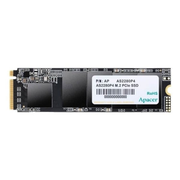 SSD Apacer AS2280P4 1TB M2 NVMe Gen3x4 - AP1TBAS2280P4-1 (Read/Write: 3000/2000 MB/s)