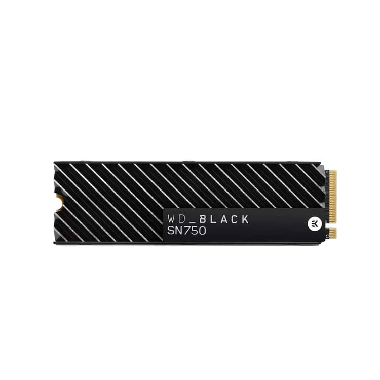 SSD WD Black SN750 500GB M2 2280 NVMe Gen3x4 - WDS500G3XHC (Read/Write: 3430/2600 MB/s)