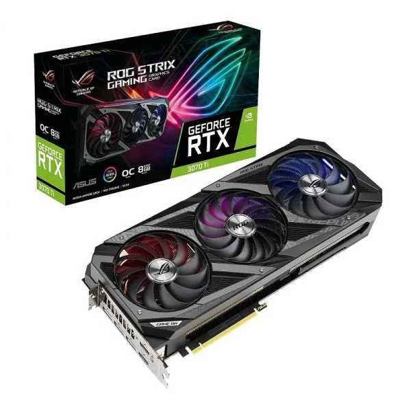 VGA ASUS ROG STRIX GEFORCE RTX 3070 Ti OC 8G GAMING V2 (ROG-STRIX-RTX3070TI-O8G-GAMING)