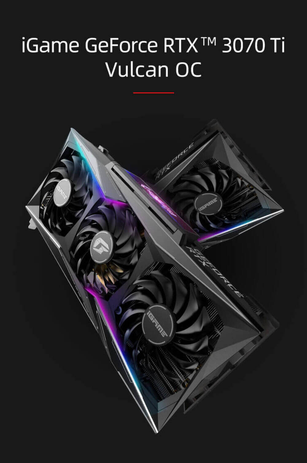 VGA Colorful iGame GEFORCE RTX 3070 Ti Vulcan OC 8G-V - songphuong.vn