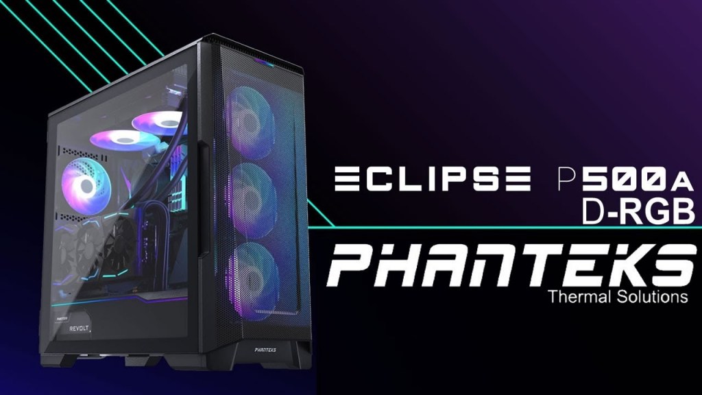 Case Phanteks Eclipse P500 Air, Glass, Black (PH-EC500ATG-DBK01) - songphuong.vn
