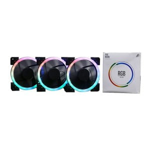 Fan Case 1ST PLAYER RGB Fire Moon DF1202512