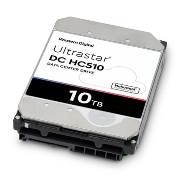 Ổ cứng HDD WD Ultrastar DC HC510 10TB 0F27454 - WUS721010ALE6L4 (3.5 inch, SATA 3, 256MB Cache, 7200PRM)