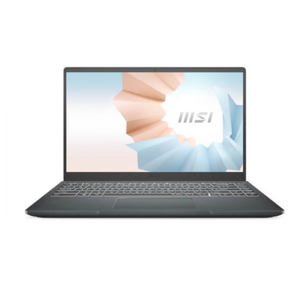 Laptop MSI Modern 14 B10MW-605VN (i3-10110U, 8GB RAM, 256GB SSD, Intel UHD Graphics, 14 inch FHD IPS, Win10, Xám)