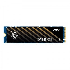 SSD MSI SPATIUM M370 1TB M2 2280 NVMe PCIe Gen3x4 (Read/Write: 2400/1750 MB/s, 3D Nand)