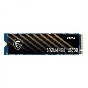 SSD MSI SPATIUM M370 256GB M2 2280 NVMe PCIe Gen3x4 (Read/Write: 2300/1100 MB/s, 3D Nand)