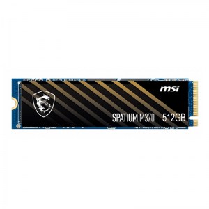 SSD MSI SPATIUM M370 512GB M2 2280 NVMe PCIe Gen3x4 (Read/Write: 2400/1750 MB/s, 3D Nand)