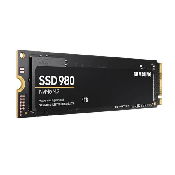SSD SamSung 980 1TB M2 NVMe PCIe Gen3x4 - MZ-V8V1T0BW (Read/Write: 3500/3000 MB/s, MLC Nand)