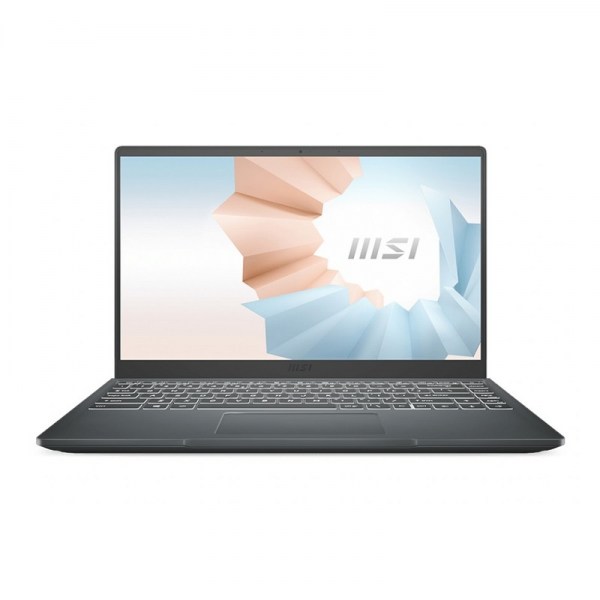 Laptop MSI Modern 14 B10MW 646VN (i5-10210U, Ram 8GB, 512GB SSD, 14 inch FHD IPS, Wi-Fi 6, Win 10, Xám)