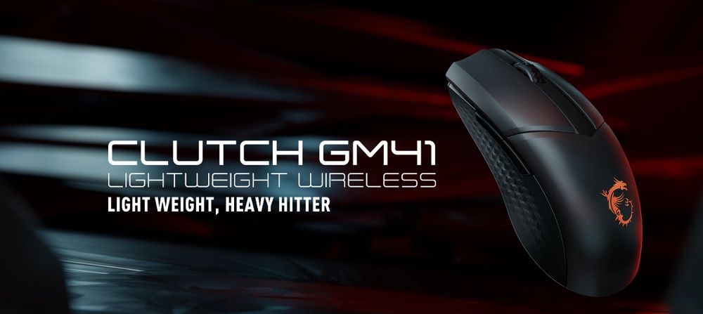 Chuột MSI Gaming Clutch GM41 LightWeight Wireless - songphuong.vn