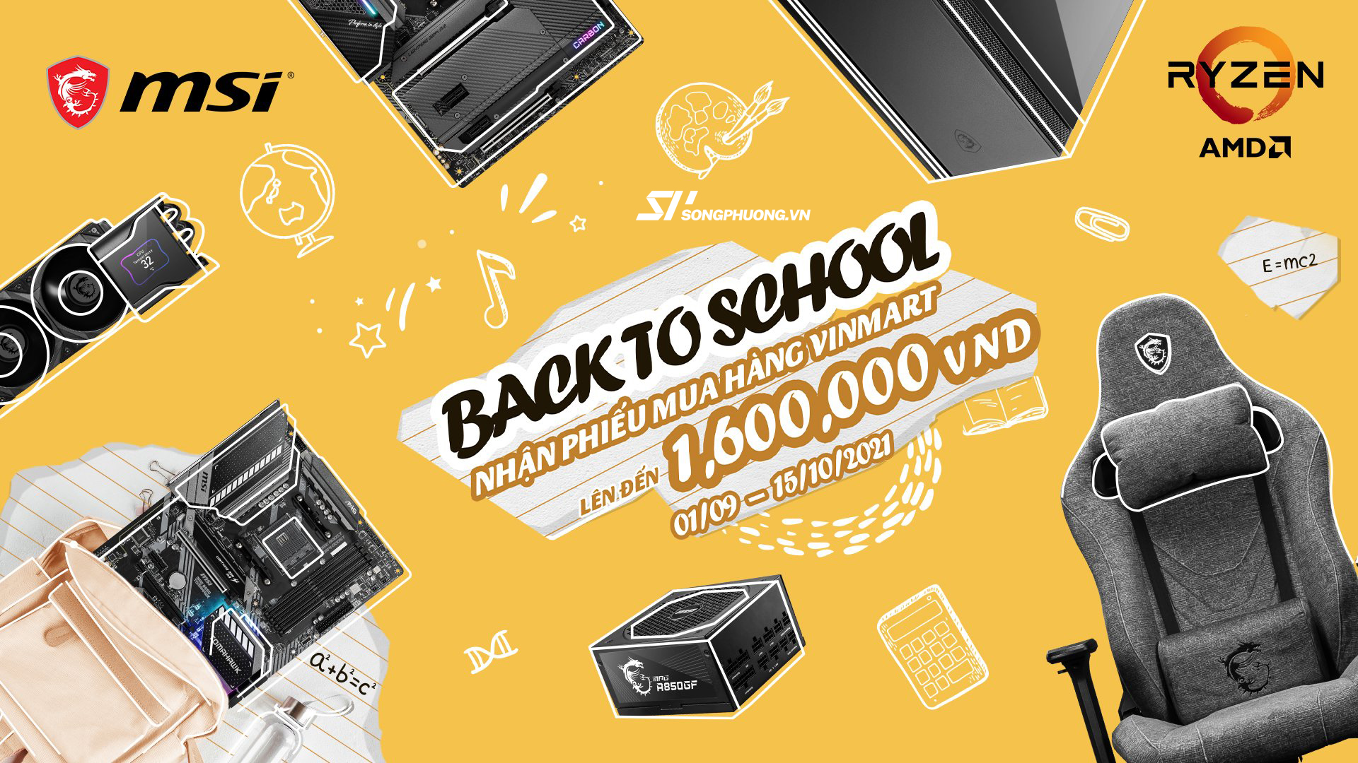 Back to School Online cùng MSI - songphuong.vn