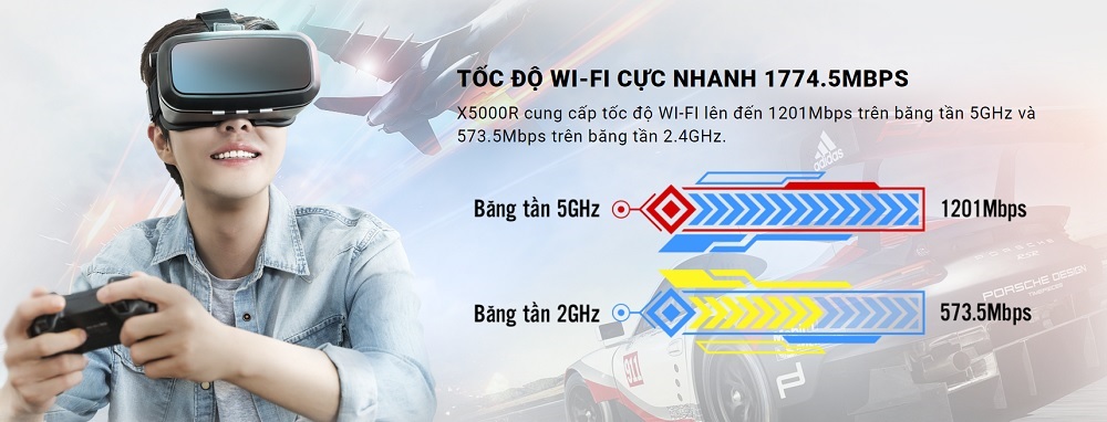 Router Wi-Fi 6 Totolink X5000R băng tần kép Gigabit AX1800 - songphuong.vn