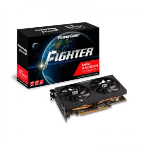VGA PowerColor Fighter Radeon RX 6600 XT 8GB GDDR6 (AXRX 6600XT 8GBD6-3DH)