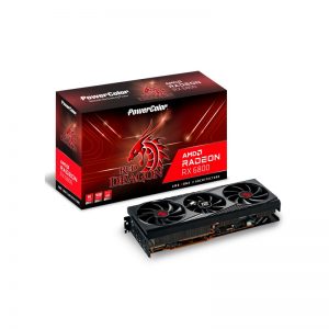 VGA PowerColor Red Dragon Radeon RX 6800 16GB GDDR6 (AXRX 6800 16GBD6-3DHR/OC)