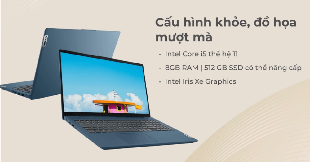 Laptop Lenovo IdeaPad 5 15ITL05 82FG00M5VN - songphuong.vn