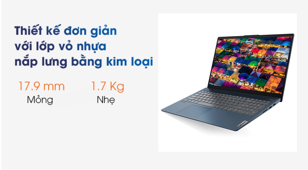 Thiết kế Laptop Lenovo IdeaPad 5 15ITL05 82FG00M5VN - songphuong.vn