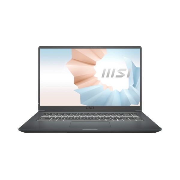 Laptop MSI Modern 15 A11MU 678VN (i5 1155G7, 8GB Ram, 512GB SSD, Intel Iris Xe Graphics, 15.6 FHD IPS, WiFi 6,  Win 10, Xám)