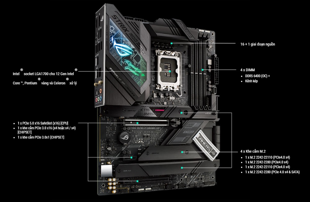 Mainboard ASUS ROG Strix Z690-F Gaming WiFi - songphuong.vn