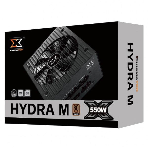 Nguồn Xigmatek HYDRA M 550 EN44207 550W - 80 Plus Bronze Full Modular