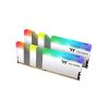 Ram Thermaltake TOUGHRAM RGB DDR4 3600MHz CL18 32GB (2x16GB) WHITE - R022D416G X2- 3600C18A
