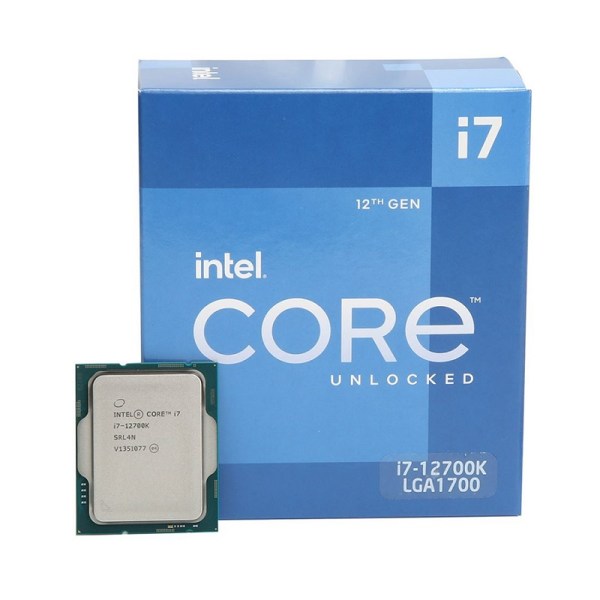 CPU Intel Core i7 12700K (3.6GHz Turbo 5.0GHz, 12 nhân 20 luồng, 25MB Cache, 125W) - SK LGA 1700