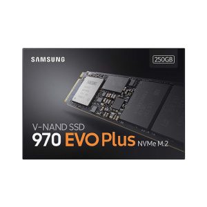 SSD Samsung 970 EVO PLUS 250GB M.2 NVMe – MZ-V7S250BW (M.2 NVMe PCIe Gen3x4/ 3 bit MLC NAND, R/W 3500MB/s – 2300MB/s, 480K/550K IOPS, 150TBW)