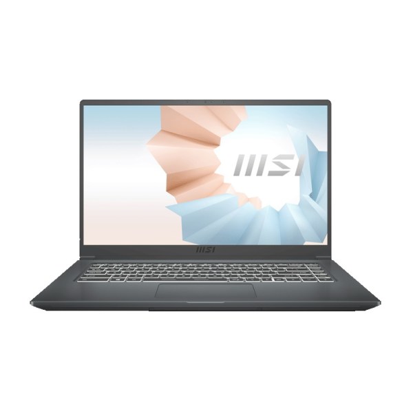 Laptop MSI Modern 15 A5M 238VN (R5 5500U, 8GB Ram, 512GB SSD, AMD Radeon Graphics, 15.6 inch FHD IPS, WiFi 6, Win 11, Xám)