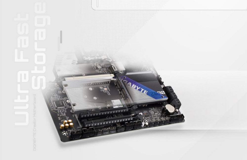 PCIe 4.0 M.2 Mainboard Gigabyte Z690 AERO G - songphuong.vn