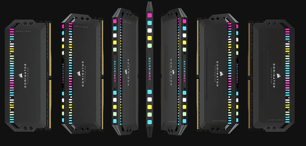 Ram Corsair Dominator Platinum RGB Black 32GB (2 x 16GB) DDR5 5200MHz C36 - songphuong.vn