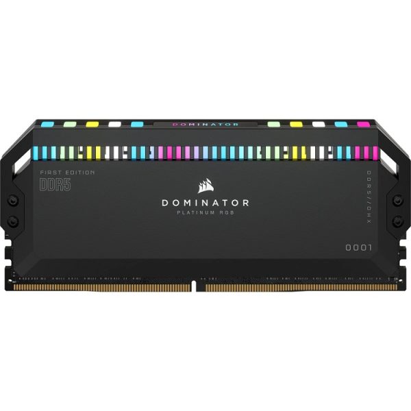 Ram Corsair Dominator Platinum RGB Black 32GB (2 x 16GB) DDR5 5200MHz C38 - CMT32GX5M2B5200C38