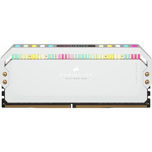Ram Corsair Dominator Platinum RGB White 32GB (2 x 16GB) DDR5 5200MHZ C38 - CMT32GX5M2B5200C38W