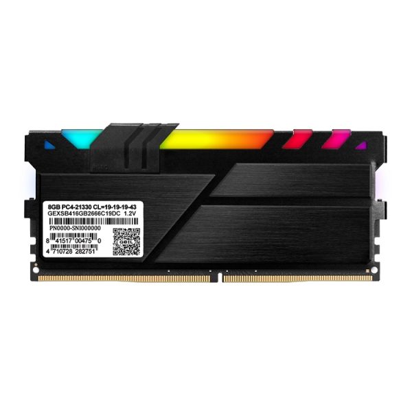 Ram GEIL EVO X II RGB 8GB DDR4 3200MHz - GEXSB48GB3200C16BSC
