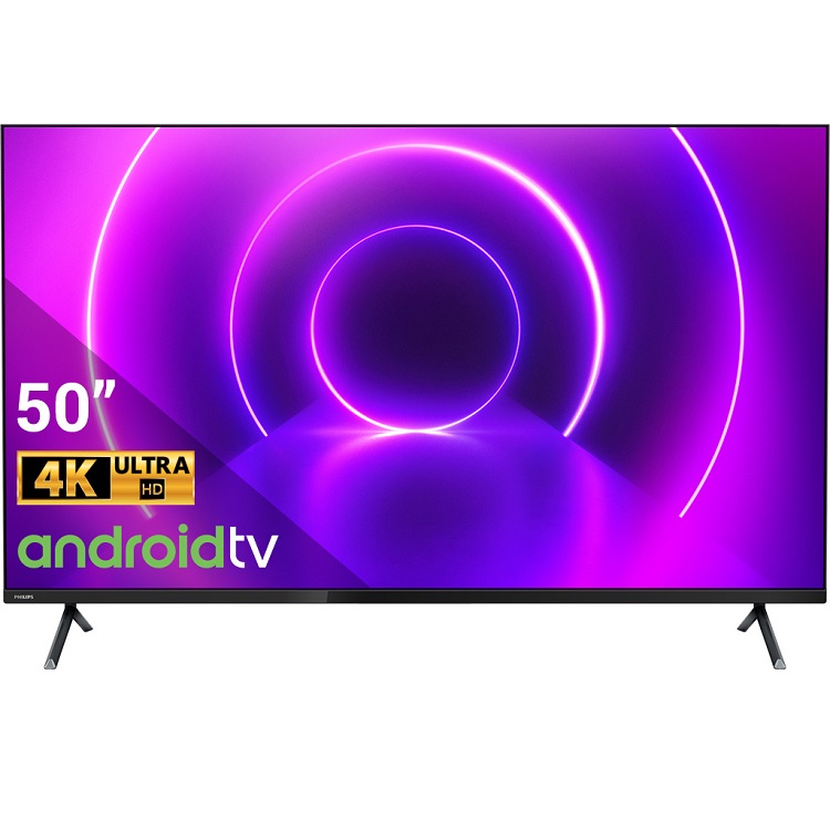 Smart Tivi Philips 50 inch - 50PUT8215/67 (4K, ANDROID TV, HDMI, Bluetooth, Netflix, HRD, voice search)