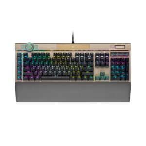 Bàn phím Corsair K100 Midnight Gold-OPX RF-RGB – CH-912A21A-NA
