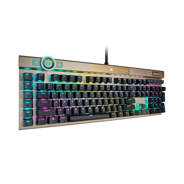 Bàn phím Corsair K100 Midnight Gold-OPX RF-RGB - CH-912A21A-NA