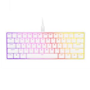 Bàn phím Corsair K65 RGB Mini White – MX RED – CH-9194110-NA