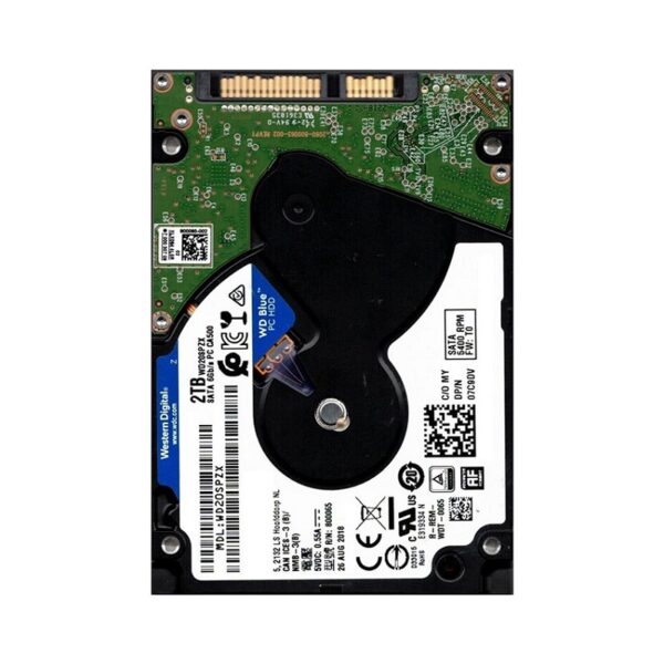 HDD Laptop WD 2TB Blue WD20SPZX (2.5 inch, SATA 3, 128MB Cache, 5400RPM)