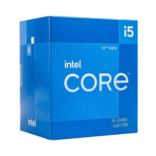 CPU Intel Core i5 12400 (2.5GHz Turbo 4.4GHz, 6 nhân 12 luồng, 18MB Cache, 65W) - SK LGA 1700