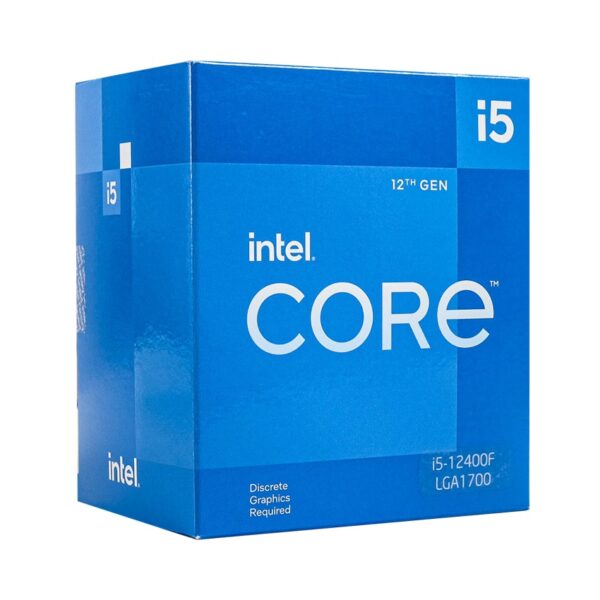 CPU Intel Core i5 12400F (2.5GHz Turbo 4.4GHz, 6 nhân 12 luồng, 18MB Cache, 65W) - SK LGA 1700