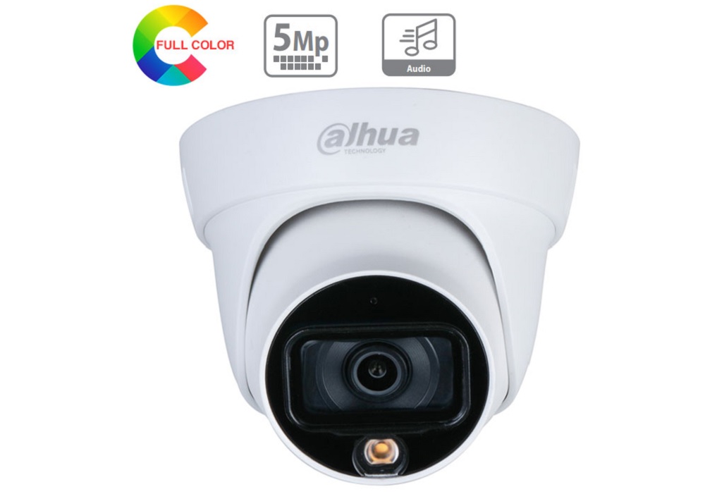 Camera HDCVI Dahua DH-HAC-HDW1509TLP-A-LED 5.0MP Full-Color - songphuong.vn