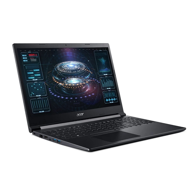 Laptop Acer Aspire 7 A715-42G-R4XX NH.QAYSV.008 (R5 5500U, 8GB Ram, 256GB SSD, GTX 1650 4GB, 15.6 inch FHD IPS, Win 11, Đen)