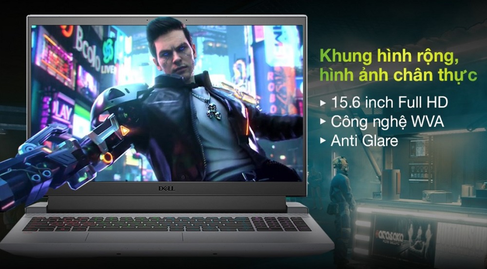 Màn hình 15.6 inch Laptop Dell Gaming G15 5515 P105F004 (70266674) - songphuong.vn