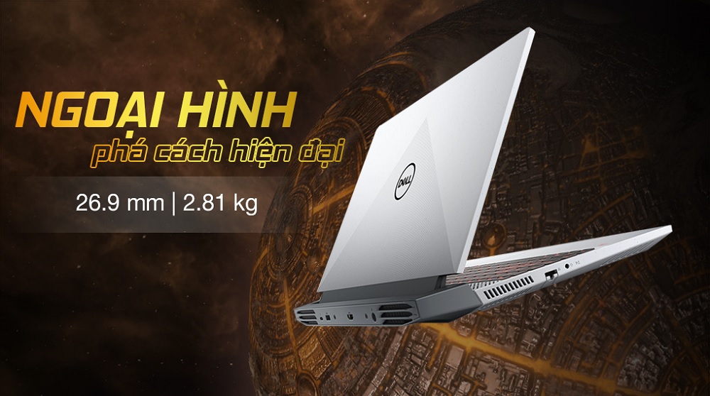 Ngoại hình - Laptop Dell Gaming G15 5515 P105F004 (70266675) - songphuong.vn