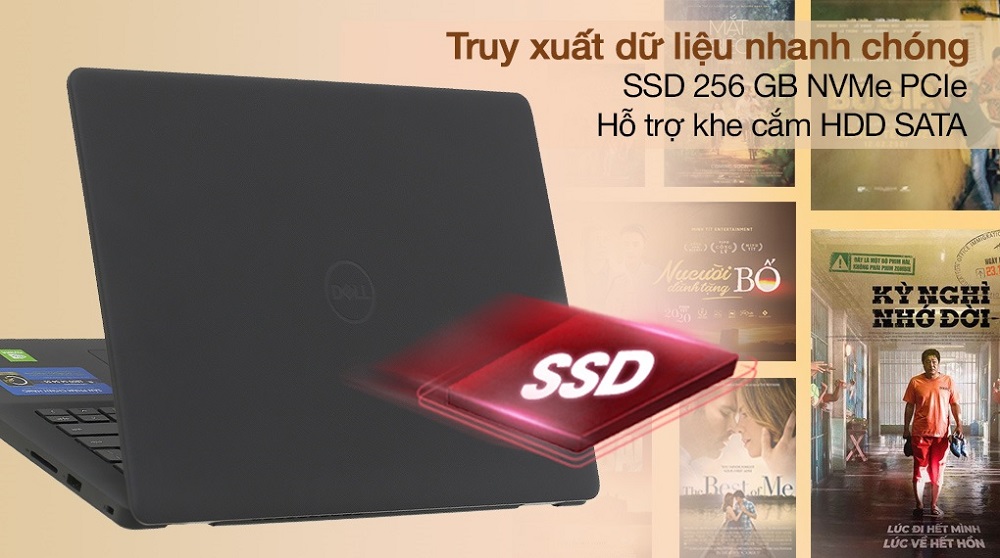 SSD 256GB - Laptop Dell Vostro 3400 P132G003 i3 (70270644) (i3-1115G4) - songphuong.vn