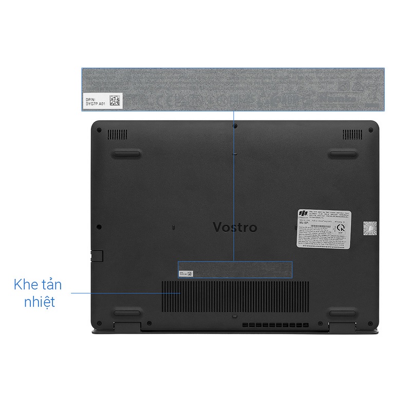 Laptop Dell Vostro 3400 P132G003 i3 (70270644) (i3-1115G4, 8GB Ram, 256GB SSD, Intel UHD, 14 inch FHD, Win 11, Đen)
