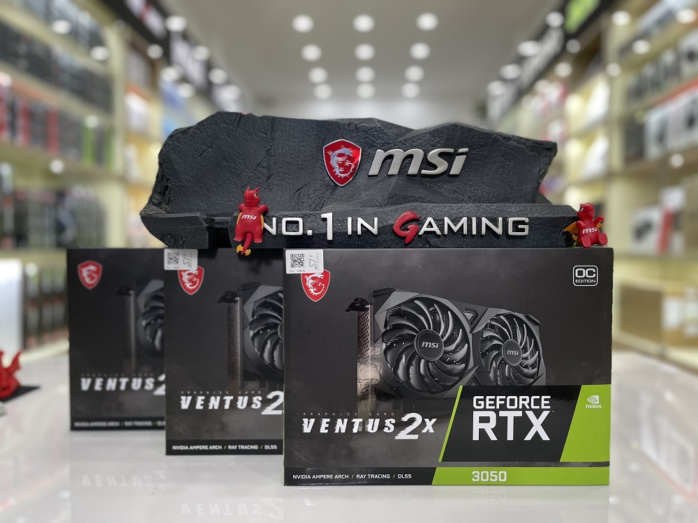 MSI GEFORCE RTX 3050 VENTUS 2X XS 8G OC+climax77.fr